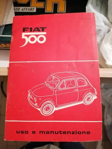 Fiat 500 libretto uso - , e