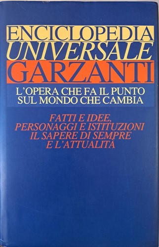 Enciclopedia universale - enciclopedia,
