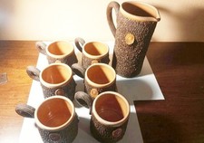 Set Di Bicchieri Simil Legno