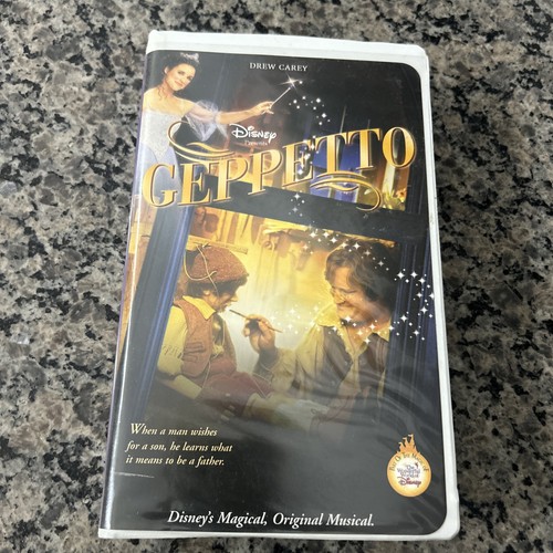 Geppetto disney vhs - geppetto, disney’s
