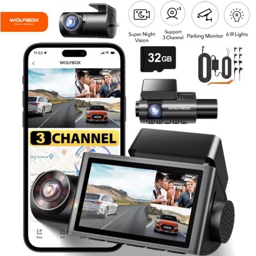 Wolfbox dashcam canali - dashcam,