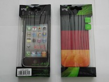 CUSTODIA PROTETTIVA PER APPLE IPHONE 4G/4S,BANDIERA GERMANIA,NUOVO 