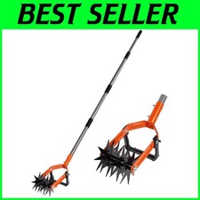 Handheld Garden Cultivator with Weeding Knife