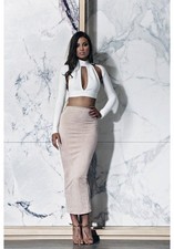 GONNA MIDI EFFETTO CAMOSCIO