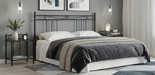 Testata letto matrimoniale in ferro battuto Silvana scegli colori/misure ITALY