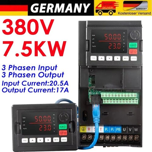 380v 5kw fasi 17a 10hp - 380v, 7.5kw
