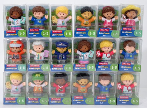 Set personaggi fisher - 3, fisher-price