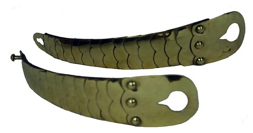 Catena scaglie ottone - a,