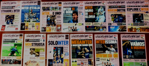 Inter promocard serie - inter, 13