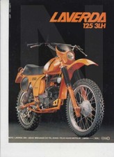 advertising Pubblicità-MOTO LAVERDA 125 3LH  1979 MOTOITALIANE ENDURO EPOCA