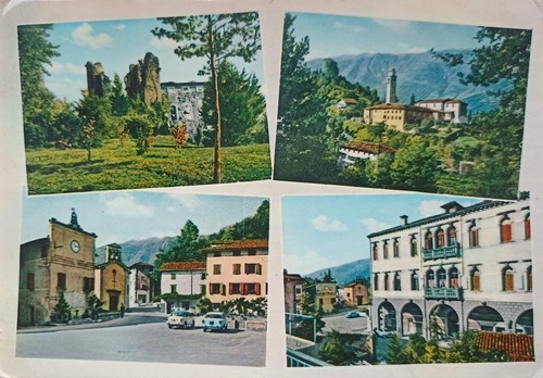 Vecchia foto cartolina - , d