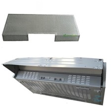 FABER cappa cucina estraibile 152LG 60x30 con filtro lavabile inox KFAB-15260+