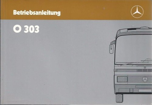 Bus mercedes 303 manuale - bus, uso