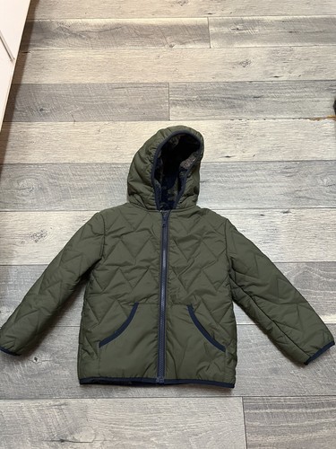 Cappotto verde con - , cappuccio