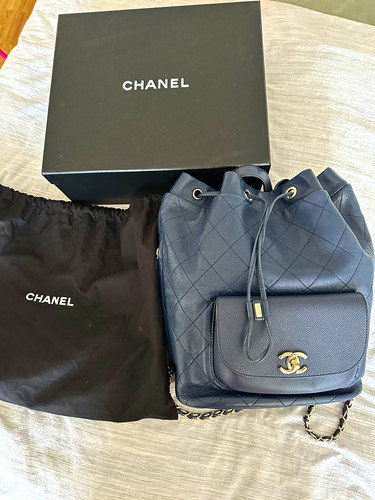 Chanel zaino con coulisse - chanel,