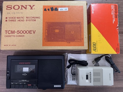 Sony tcm 5000ev voice - sony, voice-matic