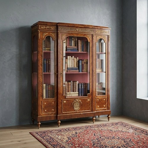 Libreria neoclassica antica - libreria,