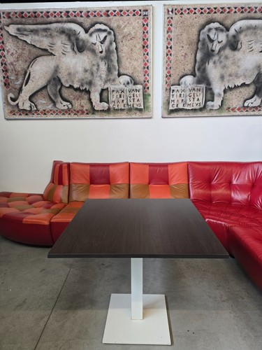 Tavolo nobilitato 90x90 con - in,