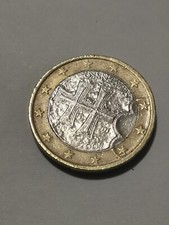 1 Euro Slovensko Slovenia 2009 Circolato Cir moneta circolata