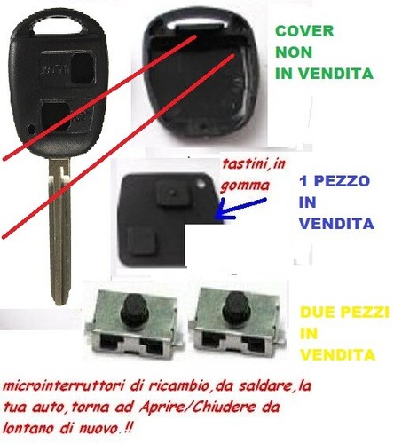 Tasti telecomando cover chiave - tasti,