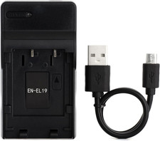 EN-EL19 USB Caricatore per