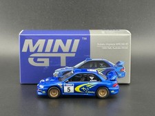 Mini GT Subaru Impreza WRC99 #5 R. Burns & R. Reid 1999 Australia #986 1/64