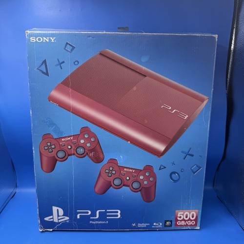 Console ps3 super slim 500gb - ps3,