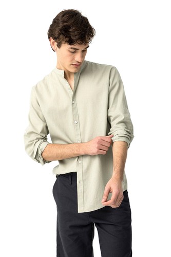 Camicia uomo misto - , lino