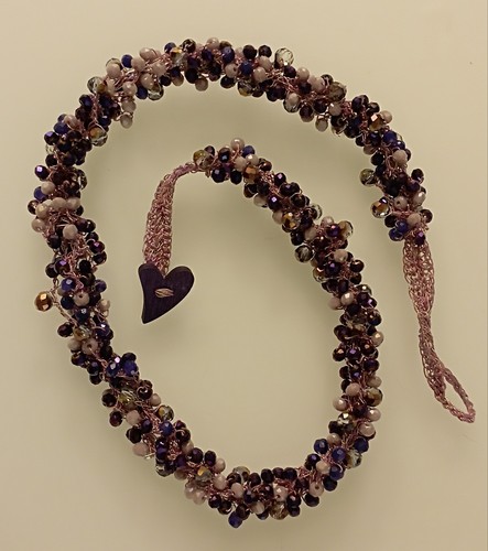 Collana handmade realizzata - collana, ad