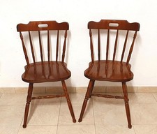 sedie in legno country vecchia