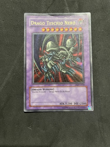 Carta drago teschio - oh,