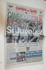 rivista CORRIERE DELLO SPORT anno 2012 7/05 numero 125 JUVENTUS SCUDETTO 30�