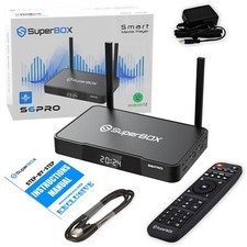SuperBox S6 Pro TV Box Lettore multimediale con comando vocale AGGIORNATO e timeshift NUOVO
