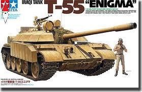 Tamiya iraqi tank t 55 - tamiya, 1/35