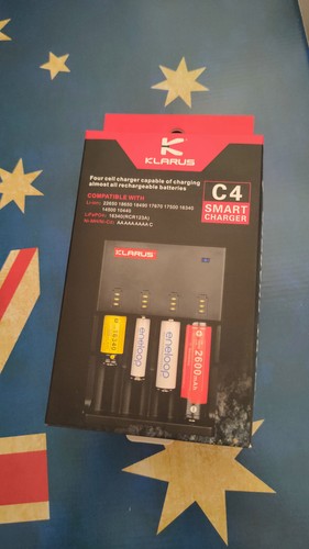 Klarus caricabatterie - c4,