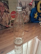 BOTTIGLIA COCA COLA - COKE  IN VETRO 10 FL OZ TRADE MARK VINTAGE 
