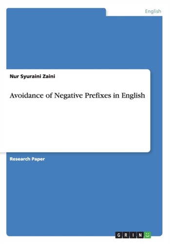 Zaini avoidance of negative - -,