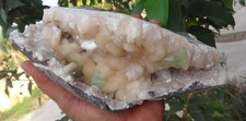 Campione Geode Verde Di