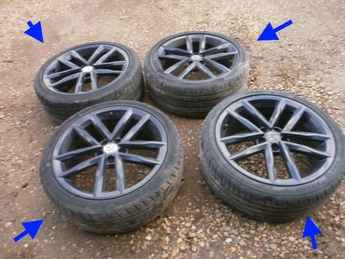 Polo line cerchi nero - r, 17"