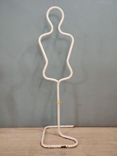 57956 Manichino in ferro bianco