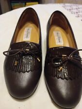 Scarpa Elegante  VALLEVERDE  classica  testa di moro tabacco MEZZO TACCO