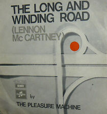 THE LONG AN WINDING ROAD (BEATLES) 7" BY THE PLEASURE MACHINE PS ITALY 1970