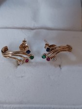 Orecchini Antichi Oro 9KT con