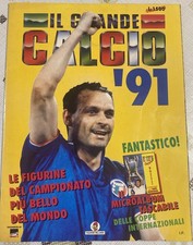 ALBUM CALCIATORI VALLARDI"IL GRANDE CALCIO'91,VUOTO, RISULTATI SEGNATI VEDI FOTO