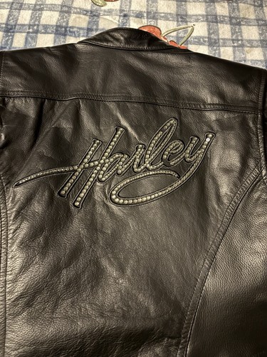 Harley davidson giacca pelle - giacca,