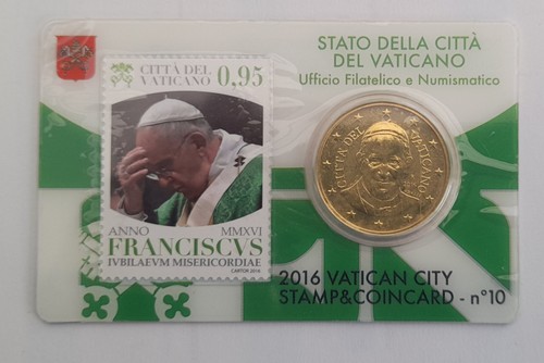 2016 vatican city stamp - city,