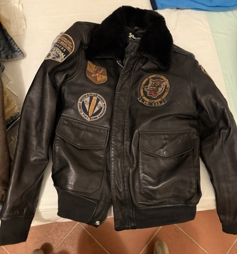 Schott flight jacket con - schott,