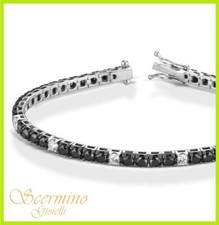 BRACCIALETTO UOMO ORO BIANCO