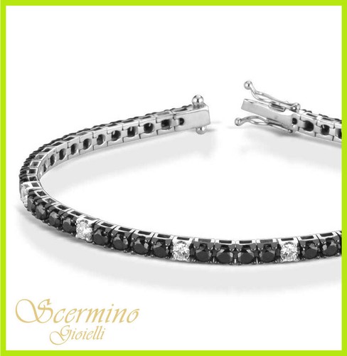 Braccialetto uomo oro bianco - braccialetto,