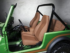 Sedile comfort anteriore marrone sinistro e destro Seat spice Jeep CJ 76-86